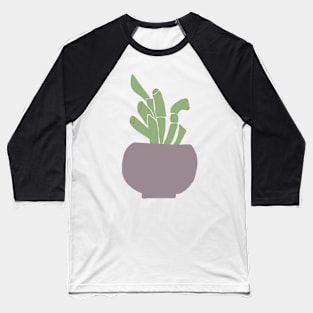 Pot Plant - Succulent 2 Baseball T-Shirt